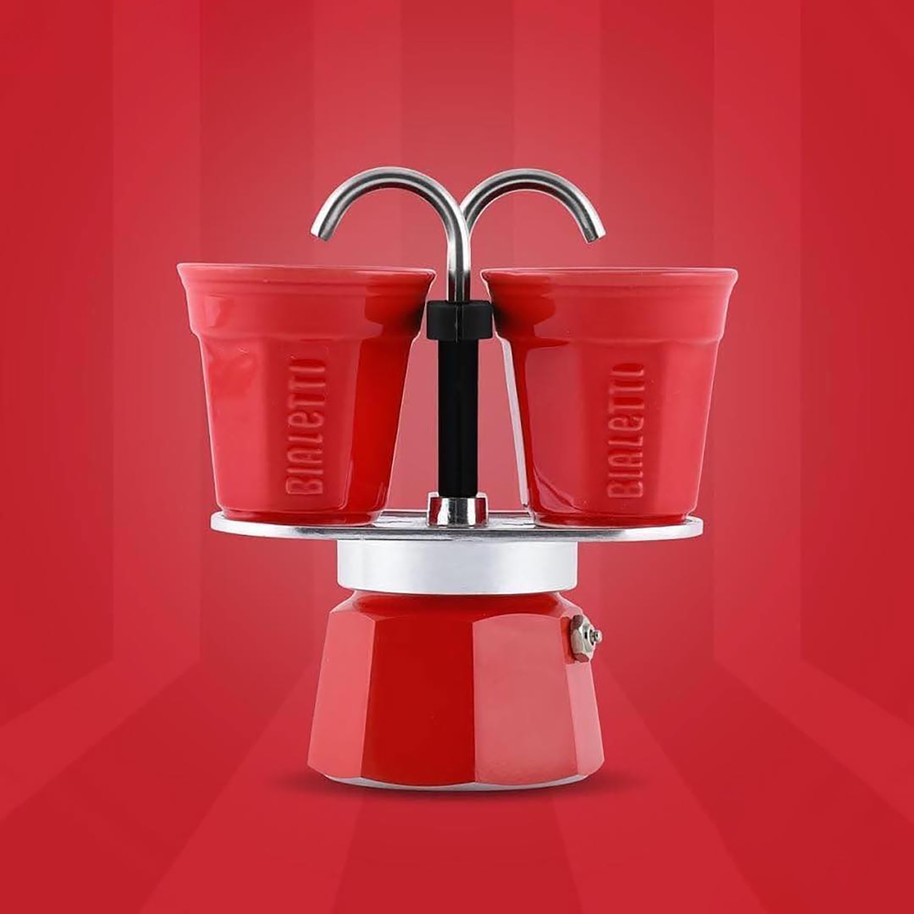 Mini Express Red Espresso Maker - 2 Cups